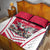 Personalized Poland White-Tailed Eagle Quilt Bed Set Poznan City Flag Style - Wonder Print Shop