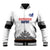 Custom Romania Rugby Baseball Jacket White Version Retro Style