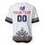 Custom Romania Rugby Baseball Jersey White Version Retro Style