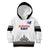 Custom Romania Rugby Kid Hoodie White Version Retro Style