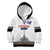 Custom Romania Rugby Kid Hoodie White Version Retro Style