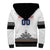 Custom Romania Rugby Sherpa Hoodie White Version Retro Style - Wonder Print Shop