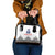 Custom Romania Rugby Shoulder Handbag White Version Retro Style - Wonder Print Shop