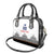 Custom Romania Rugby Shoulder Handbag White Version Retro Style - Wonder Print Shop