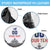 Custom Romania Rugby Spare Tire Cover White Version Retro Style