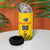 Custom Romania Rugby 4 in 1 Can Cooler Tumbler Yellow Version Retro Style