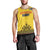 Custom Romania Rugby Men Tank Top Yellow Version Retro Style