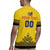 Custom Romania Rugby Rugby Jersey Yellow Version Retro Style - Wonder Print Shop