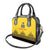 Custom Romania Rugby Shoulder Handbag Yellow Version Retro Style