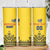 Custom Romania Rugby Skinny Tumbler Yellow Version Retro Style