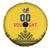 Custom Romania Rugby Spare Tire Cover Yellow Version Retro Style