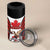 Custom Canada Hockey 4 in 1 Can Cooler Tumbler Moose Playing Ice Hockey