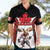 Custom Canada Hockey Hawaiian Shirt Moose Playing Ice Hockey