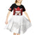 Custom Canada Hockey Kid Short Sleeve Dress Moose Playing Ice Hockey