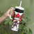 Custom Canada Hockey Tumbler With Handle Moose Playing Ice Hockey