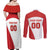 Custom England Football Couples Matching Off Shoulder Maxi Dress and Long Sleeve Button Shirt Lion Mascot Sporty Version