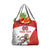 Custom England Football Grocery Bag Lion Mascot Sporty Version