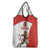 Custom England Football Grocery Bag Lion Mascot Sporty Version