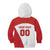 Custom England Football Kid Hoodie Lion Mascot Sporty Version