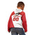 Custom England Football Kid Hoodie Lion Mascot Sporty Version