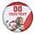 Custom England Football Spare Tire Cover Lion Mascot Sporty Version