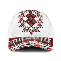 Ukraine Baseball Net Cap Ukrainian Traditional Folk Patterns - Wonder Print Shop