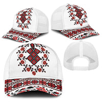 Ukraine Baseball Net Cap Ukrainian Traditional Folk Patterns - Wonder Print Shop
