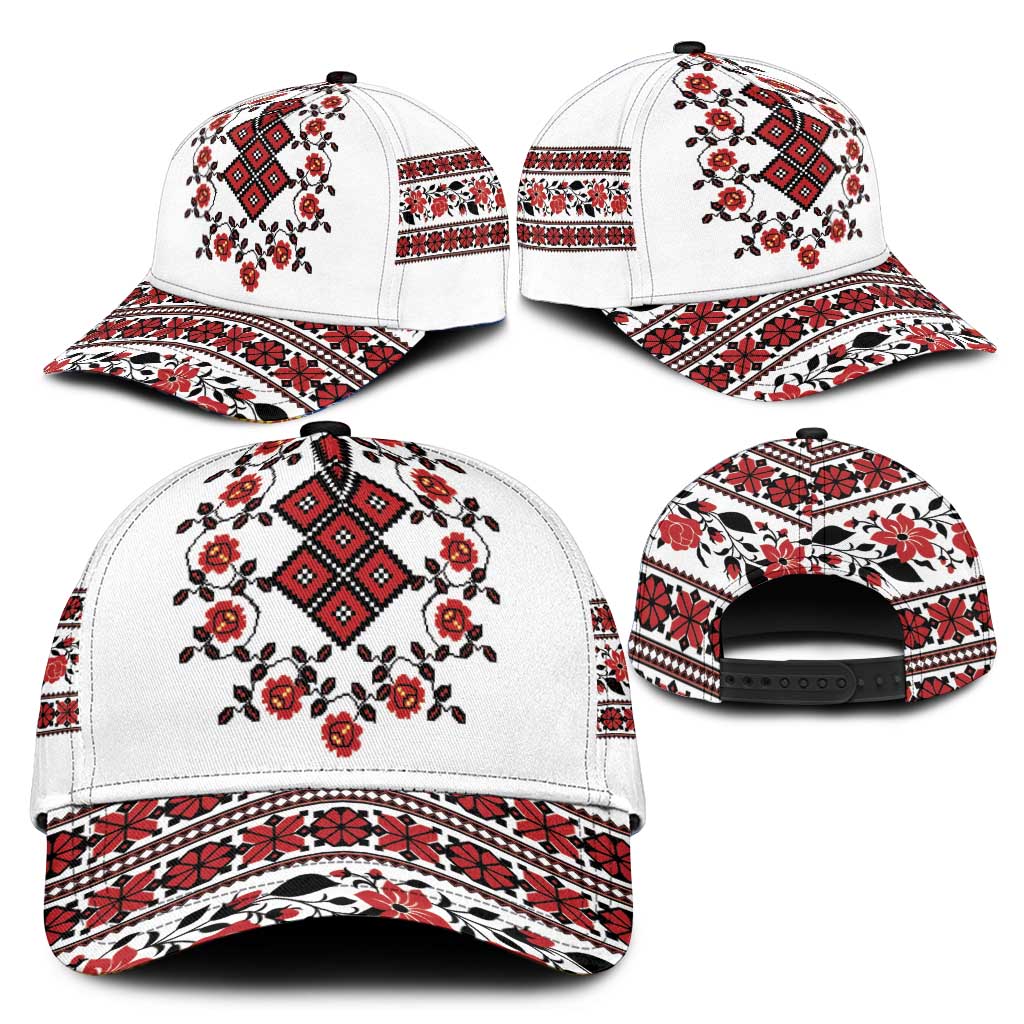 Ukraine Classic Cap Ukrainian Traditional Folk Patterns - Wonder Print Shop