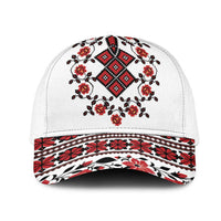 Ukraine Mesh Trucker Cap Ukrainian Traditional Folk Patterns - Wonder Print Shop