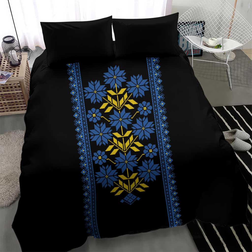 Ukraine Folk Patterns Bedding Set Sporty Style