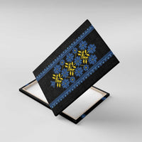 Ukraine Folk Patterns Canvas Wall Art Sporty Style