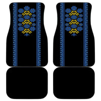 Ukraine Folk Patterns Car Mats Sporty Style