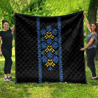 Ukraine Folk Patterns Quilt Sporty Style