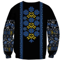 Ukraine Folk Patterns Sweatshirt Sporty Style