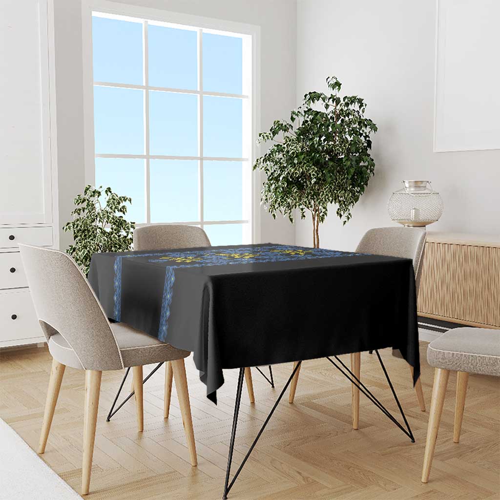 Ukraine Folk Patterns Tablecloth Sporty Style