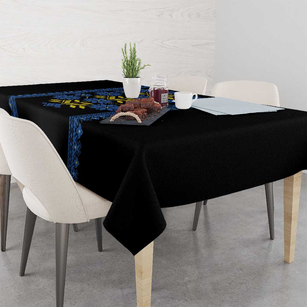 Ukraine Folk Patterns Tablecloth Sporty Style