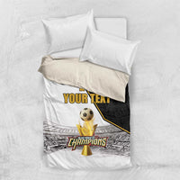 Custom Mexico Football Champion Bedding Set Aztec Pattern - Wonder Print Shop