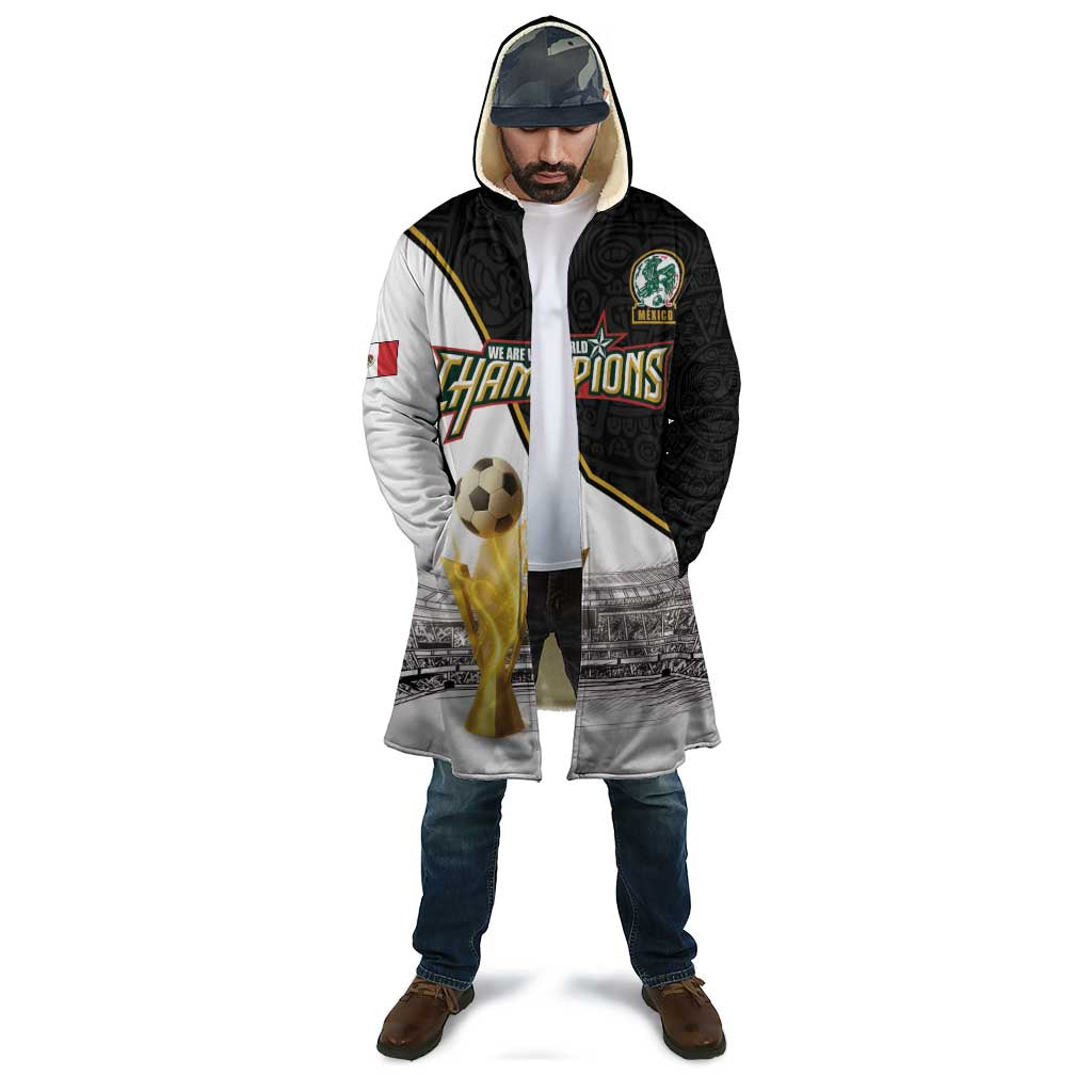 Custom Mexico Football Champion Cloak Aztec Pattern - Wonder Print Shop