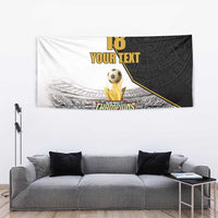 Custom Mexico Football Champion Tapestry Aztec Pattern - Wonder Print Shop