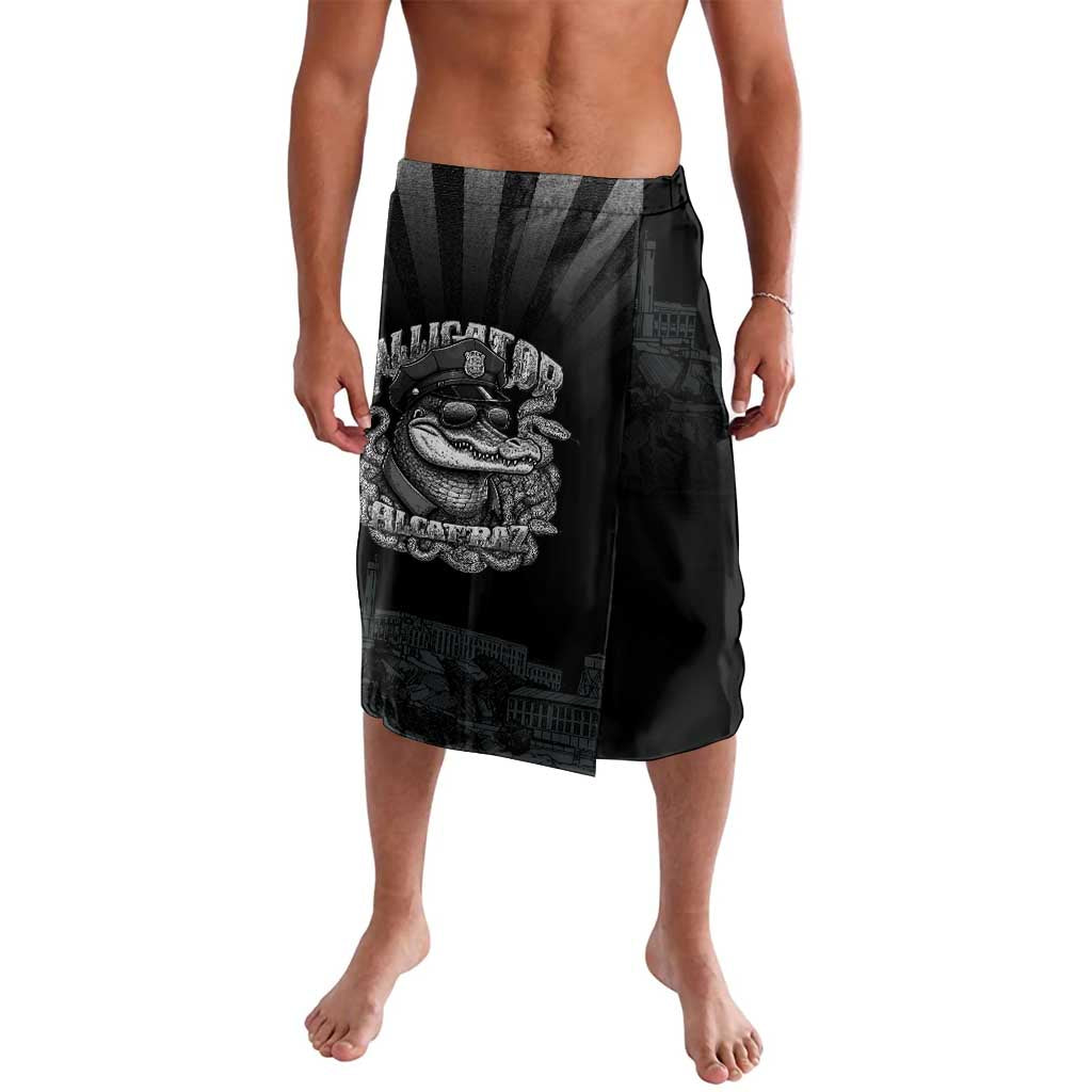 Black graphic shorts with elastic waistband, side panels and large front emblem print