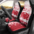 Custom Japan Rugby Car Seat Cover Brave Cherry Blossoms Flying Petals - Wonder Print Shop