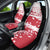 Custom Japan Rugby Car Seat Cover Brave Cherry Blossoms Flying Petals - Wonder Print Shop