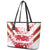 Custom Japan Rugby Leather Tote Bag Brave Cherry Blossoms Flying Petals