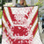 Custom Japan Rugby Quilt Brave Cherry Blossoms Flying Petals