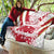 Custom Japan Rugby Quilt Brave Cherry Blossoms Flying Petals