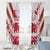 Custom Japan Rugby Window Curtain Brave Cherry Blossoms Flying Petals - Wonder Print Shop