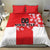 Custom Japan Rugby Bedding Set Seamless Japanese Waves Pattern - Wonder Print Shop