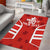 Custom Canada Rugby Area Rug Canada Flag Maple Leaf - Wonder Print Shop