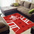 Custom Canada Rugby Area Rug Canada Flag Maple Leaf - Wonder Print Shop