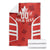 Custom Canada Rugby Blanket Canada Flag Maple Leaf